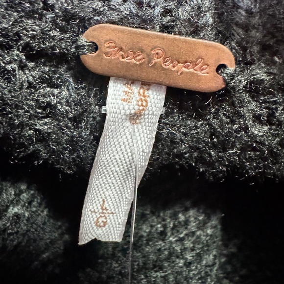 Free People Black Knit Sweater Dress - Picture 4 of 9